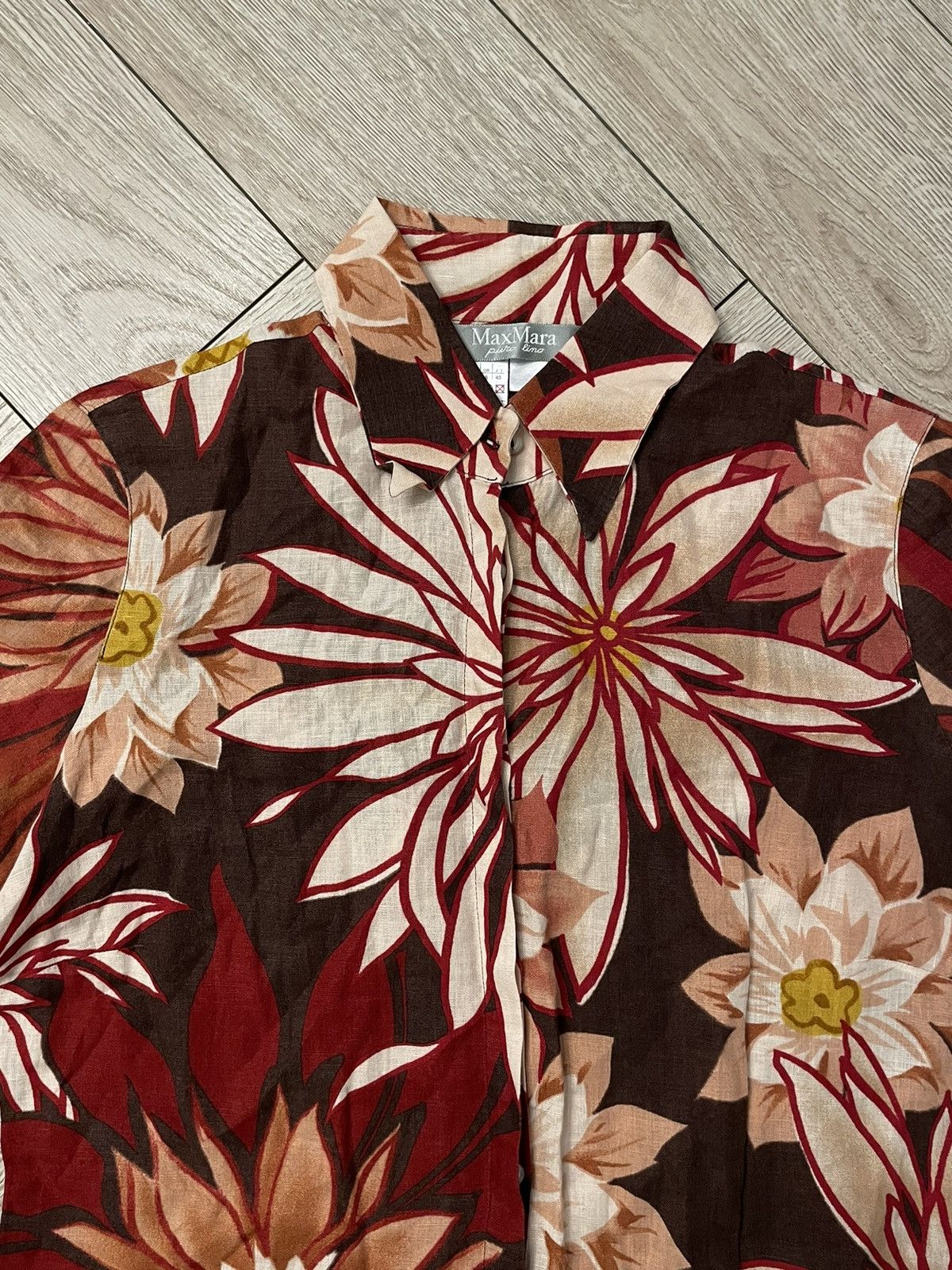 Max Mara Max Mara linen shirt Size M / US 6-8 / IT 42-44 - 3 Thumbnail