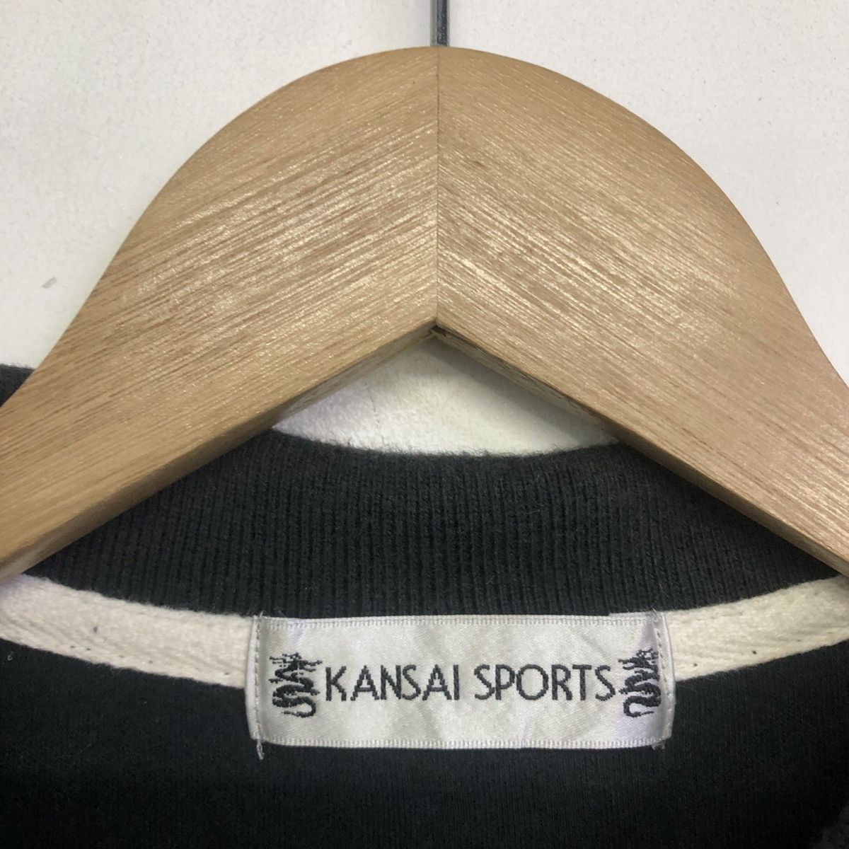Kansai Yamamoto KANSAI SPORTS Spellout Long Sleeve Polo Shirt Size US L / EU 52-54 / 3 - 9 Thumbnail