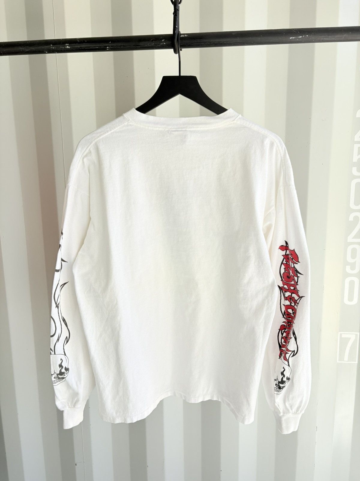 Band Tees Flesh & Chrome Choppers Faded Thrashed Distressed Shirt Band Size US XL / EU 56 / 4 - 6 Thumbnail