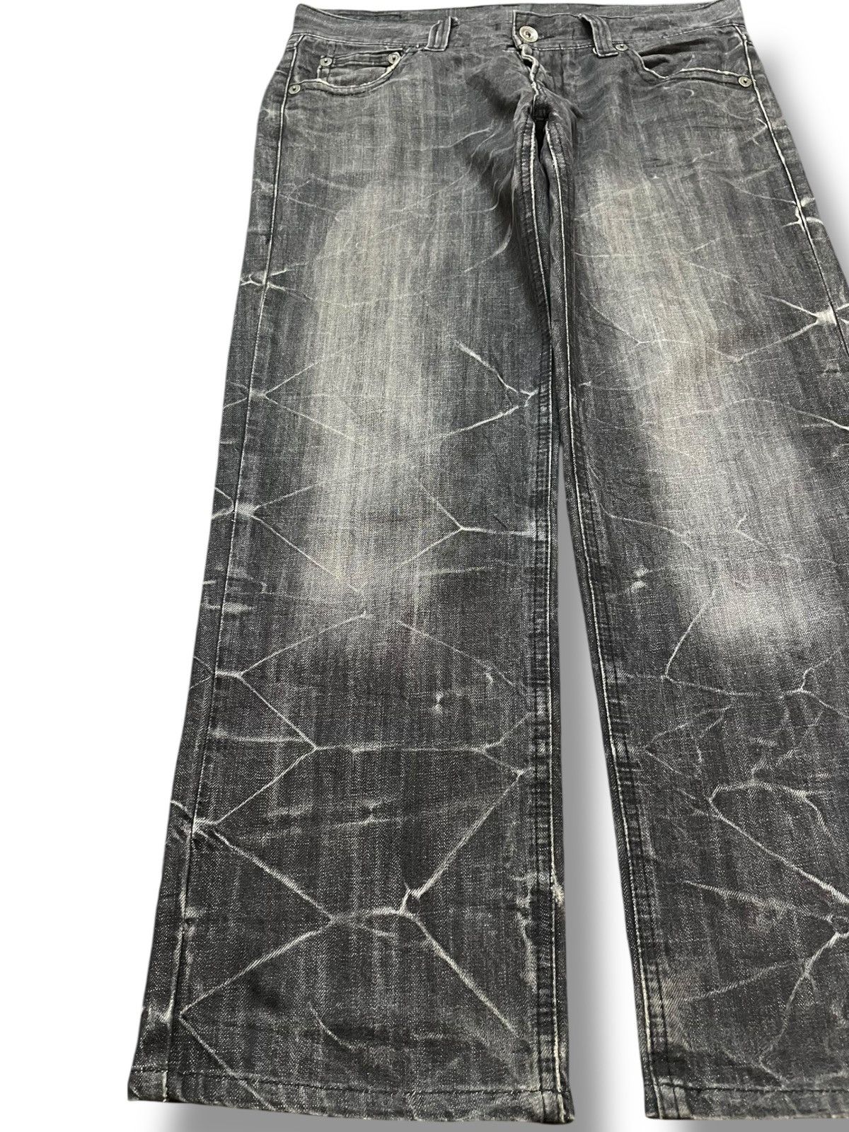 Camp David Vintage Camp David Baggy Wide Leg Honeycomb Denim Size US 34 / EU 50 - 3 Thumbnail