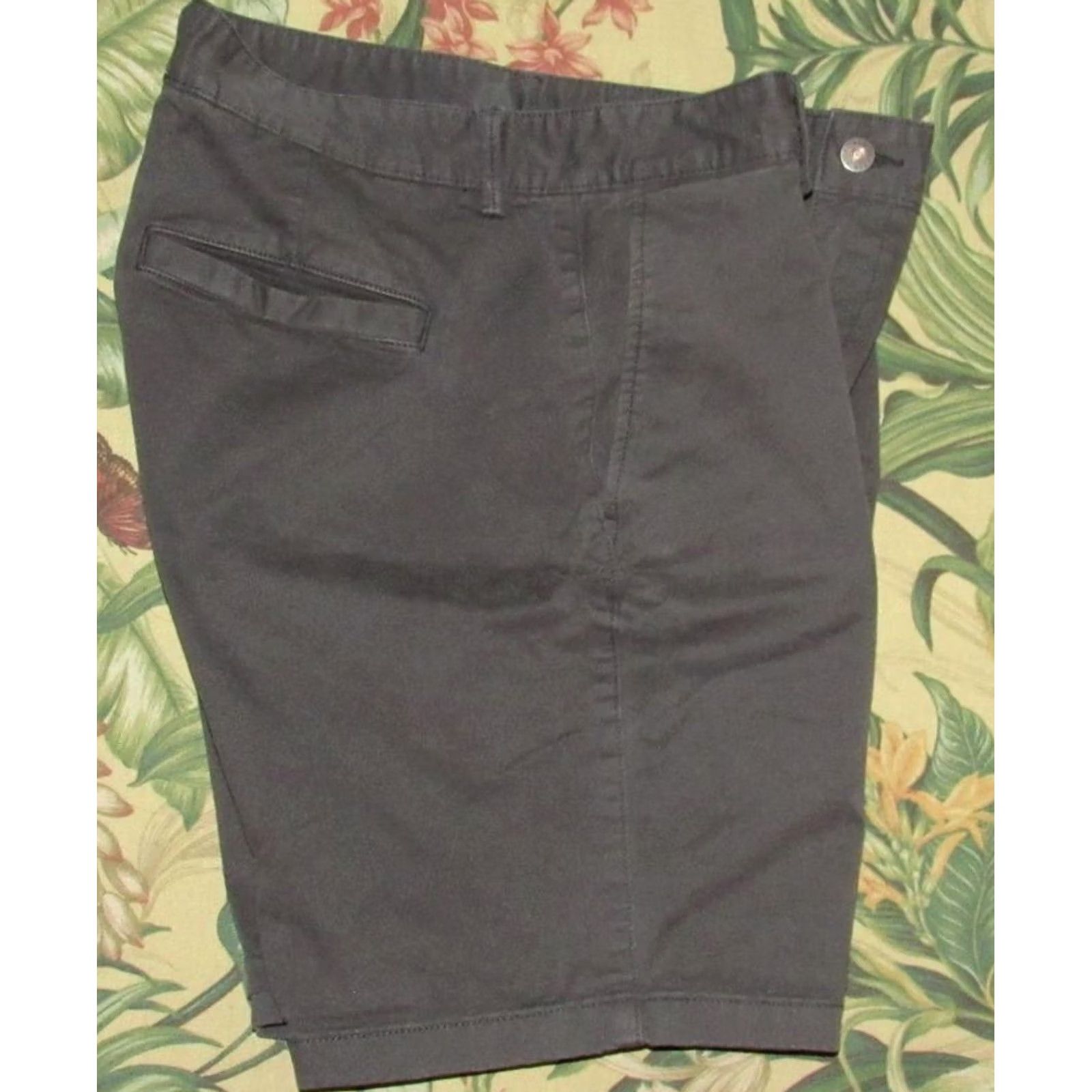 Vintage Flint & Tinder Chino Shorts 8" Cotton Grey Size 32 Mens Size US 32 / EU 48 - 2 Thumbnail