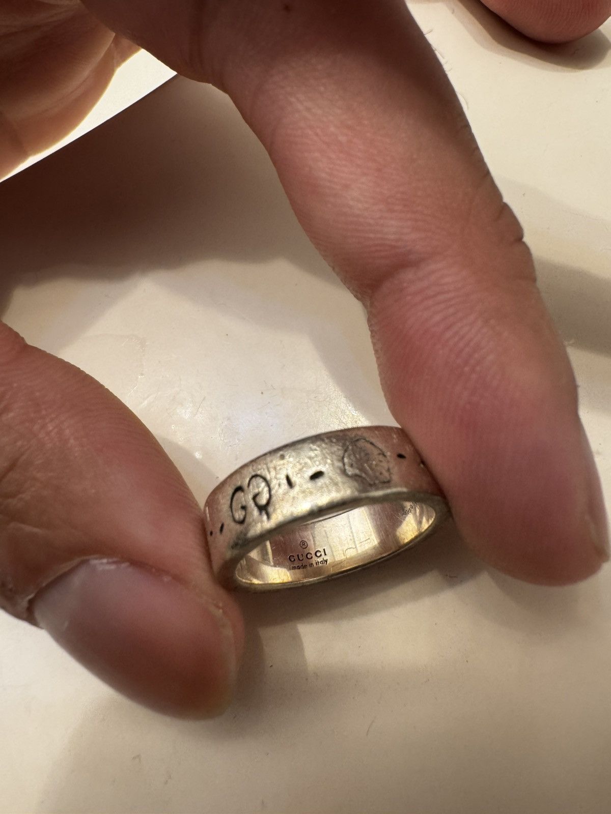 Gucci Gucci small skull ring Size ONE SIZE - 3 Thumbnail