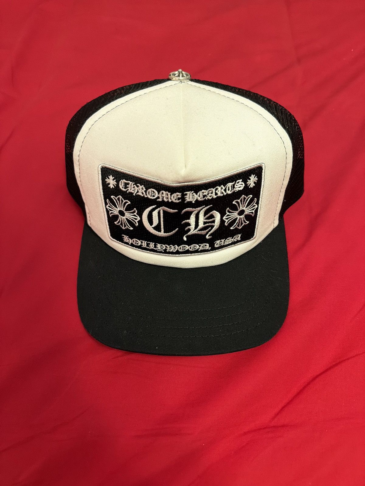 Chrome Hearts Chrome Hearts Hollywood Trucker Cap Size ONE SIZE - 1 Thumbnail