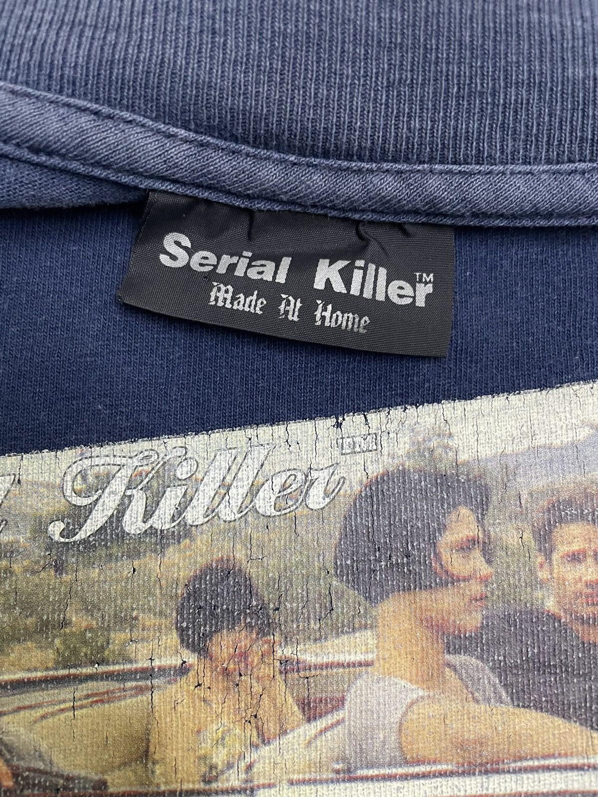 Vintage VINTAGE 90s SERIAL KILLER KALIFORNIA MOVIE T-SHIRT Size US L / EU 52-54 / 3 - 5 Thumbnail
