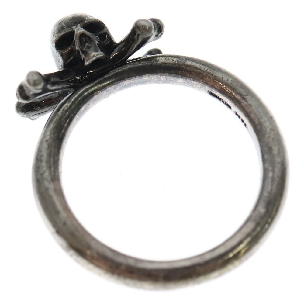 Number (N)ine Archive .925 Silver Skull Crossbone Ring Size ONE SIZE - 5 Thumbnail