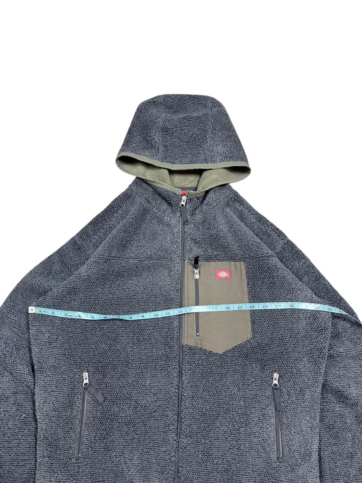 Dickies Vtg💥Dickies Fleece Zipper Hoodies Jacket Size US L / EU 52-54 / 3 - 12 Thumbnail