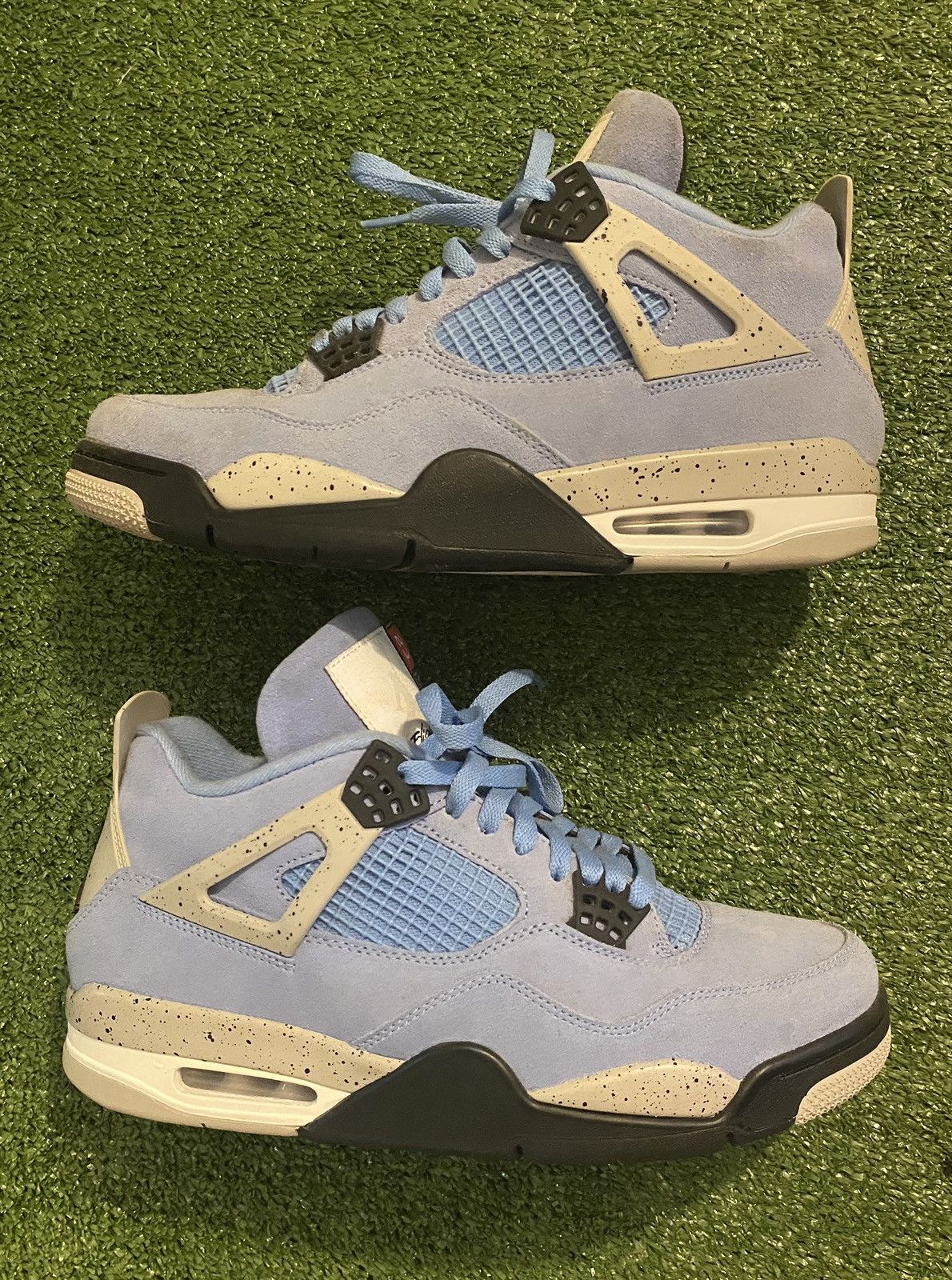 image of Jordan Nike Jordan 4 Retro - University Blue Shoes, Men's (Size 10.5)