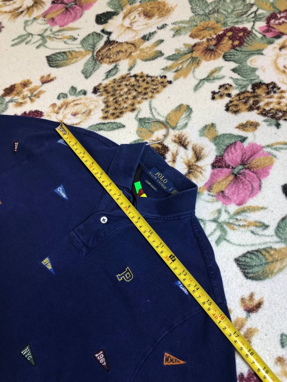 Polo Ralph Lauren Polo Ralph Lauren Designer Monogram Logo T Shirt Size US S / EU 44-46 / 1 - 10 Thumbnail