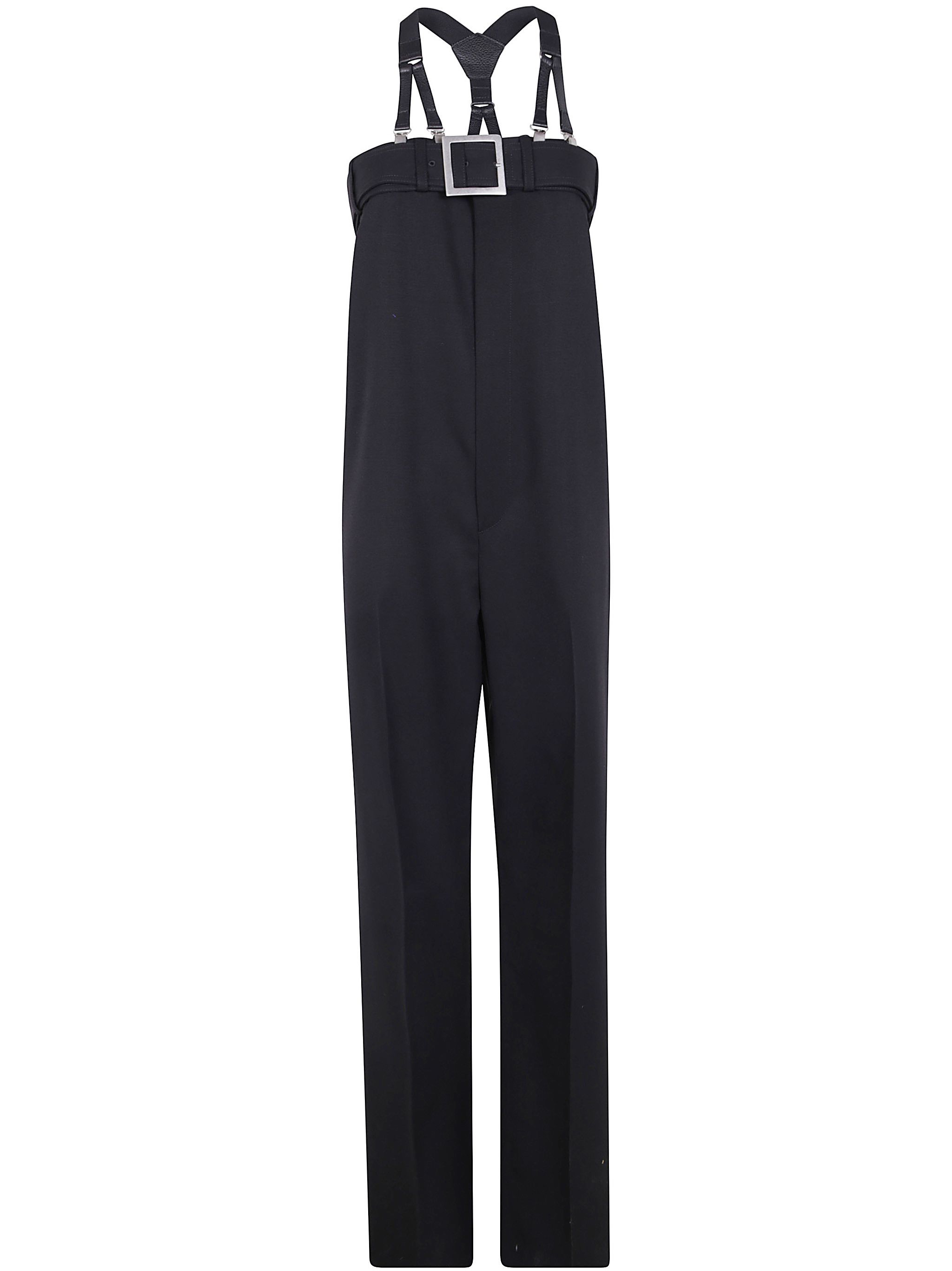オールインワン・サロペット JeanPaul GAULTIER WOOL TAILORED OVERALL WITH SUSPENDER Jean Paul Gaultier - Jean Paul Gaultier | The Strapped Suit