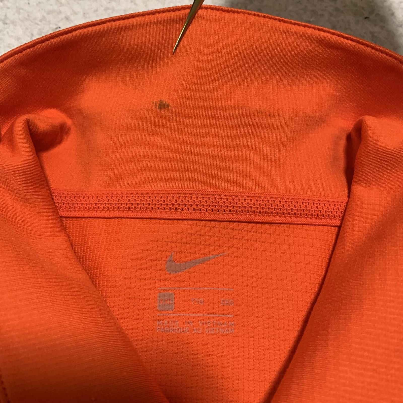 Nike Nike Men's L Bowling Green State Polo Shirt Orange Size US XXL / EU 58 / 5 - 4 Thumbnail
