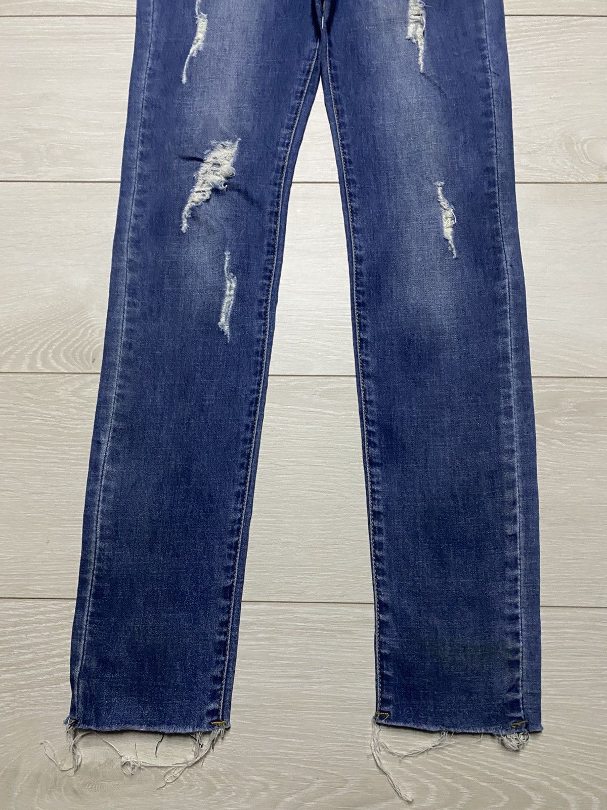 Dolce & Gabbana Woman Dolce Gabbana Distressed Skinny Fit Jeans Size US 28 / EU 44 - 5 Thumbnail