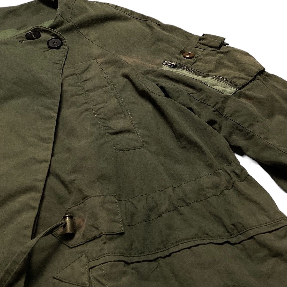 14th Addiction × Japanese Brand × Who Decides War 🇯🇵 SEASON Y MILITARY PARKA JACKET Size US M / EU 48-50 / 2 - 6 Thumbnail