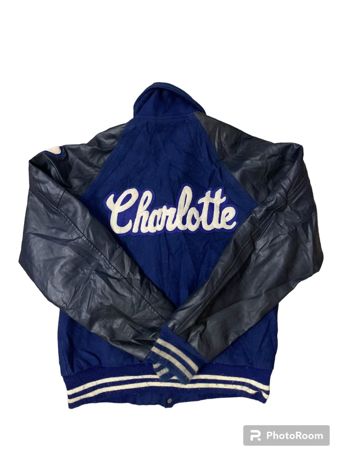 Other Charlotte Patches Varsity Jacket Size US M / EU 48-50 / 2 - 2 Thumbnail