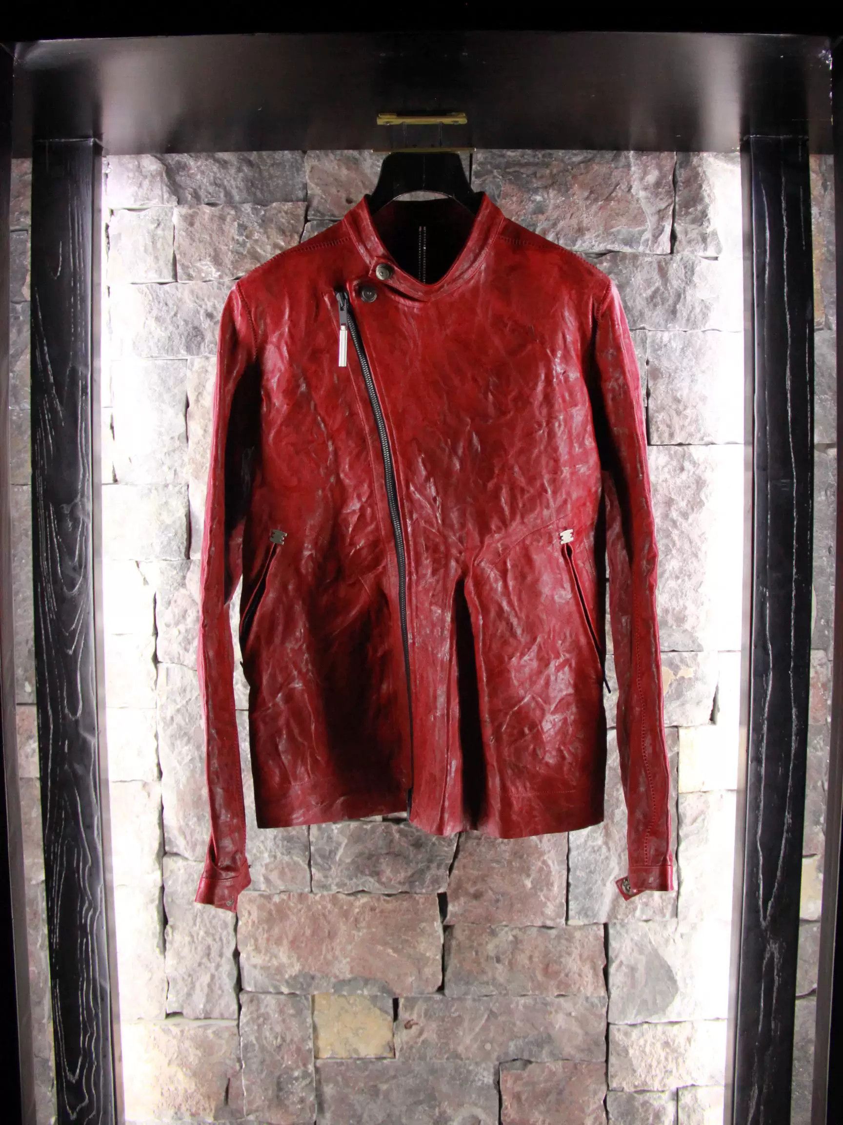 Isaac Sellam Experience Isaac Sellam Experience Multi Leather Jacket Men m Size US M / EU 48-50 / 2 - 1 Thumbnail