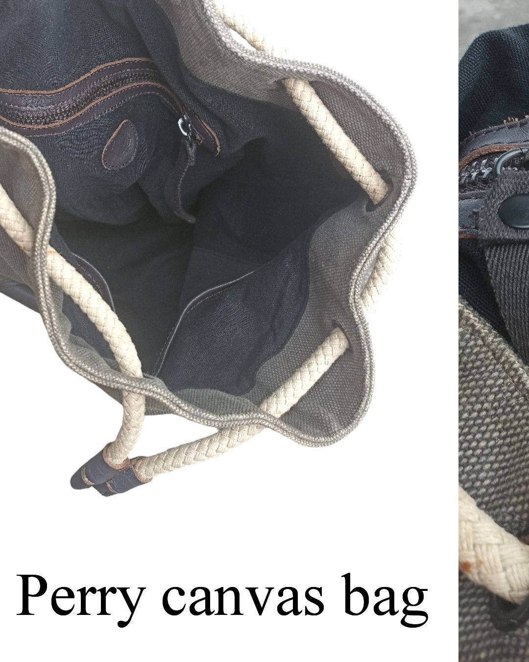 Fred Perry Fred perry canvas backpack rare item Size ONE SIZE - 4 Thumbnail