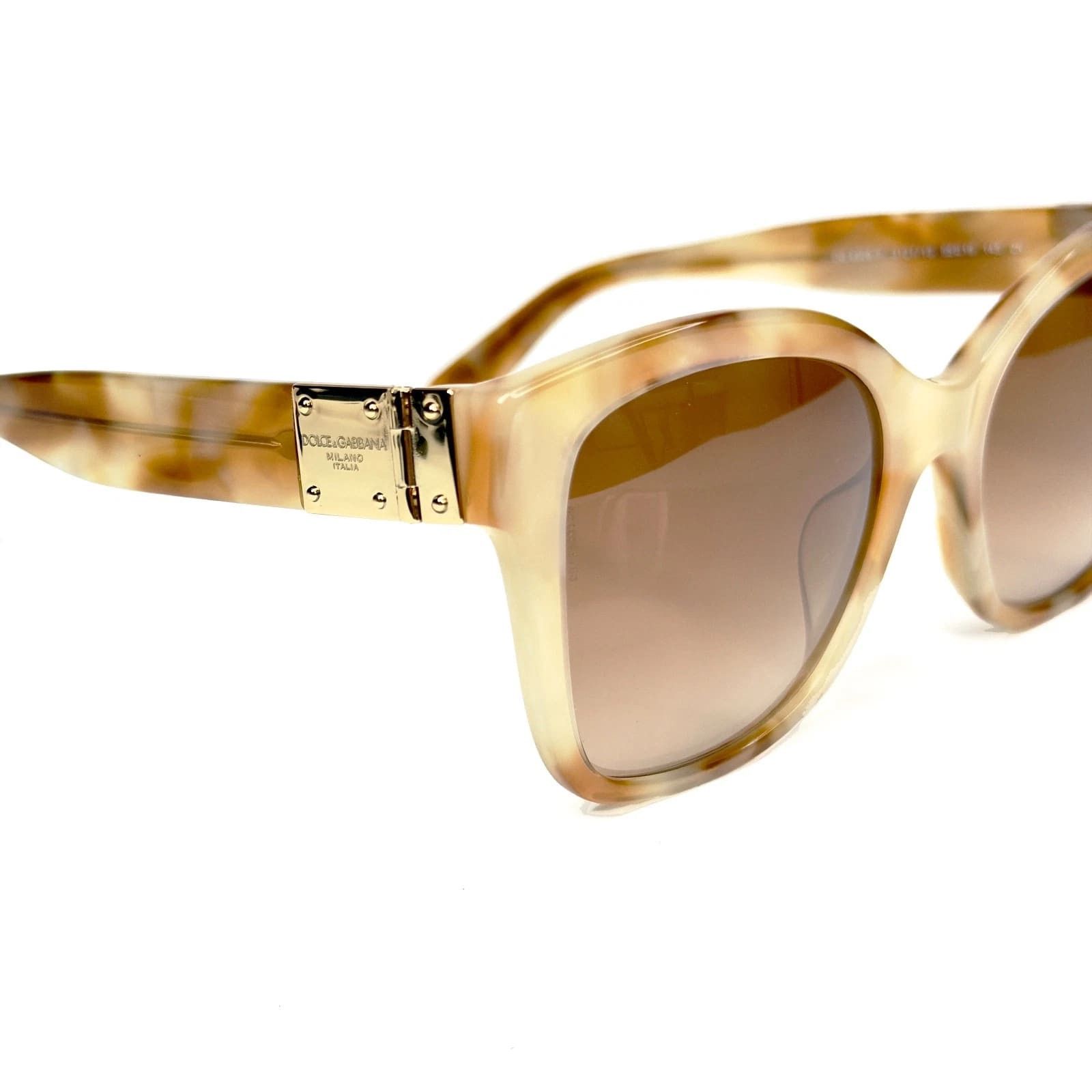 Dolce & Gabbana DOLCE & GABBANA DG4309 4309 Pearl Brown Gradient Sunglasses Size ONE SIZE - 2 Thumbnail