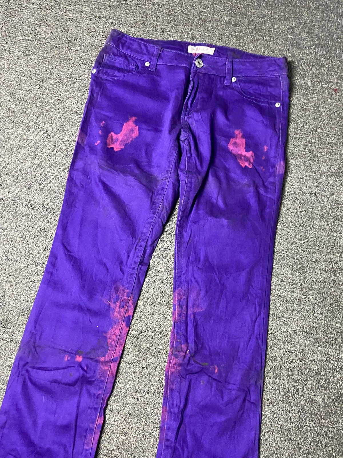 Japanese Brand COLZA Japanese Brand Bleached Jeans (159) Size US 30 / EU 46 - 6 Thumbnail