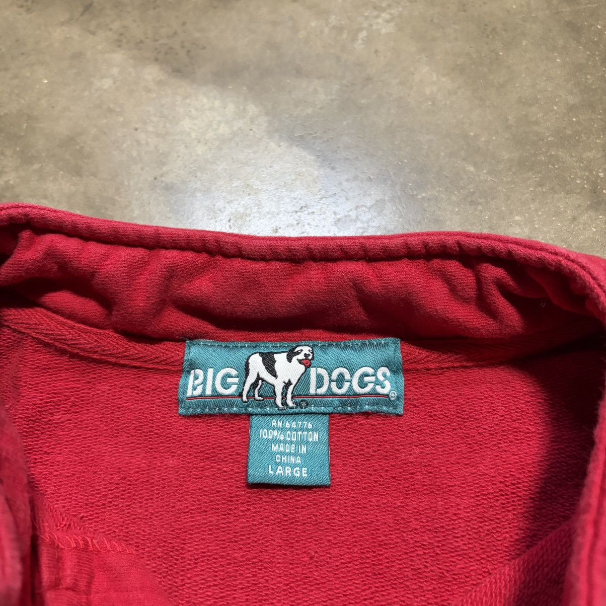 Big Dogs Vintage 90s Big Dogs Santa Barbara Sweatshirt Mock Neck Size US L / EU 52-54 / 3 - 8 Thumbnail