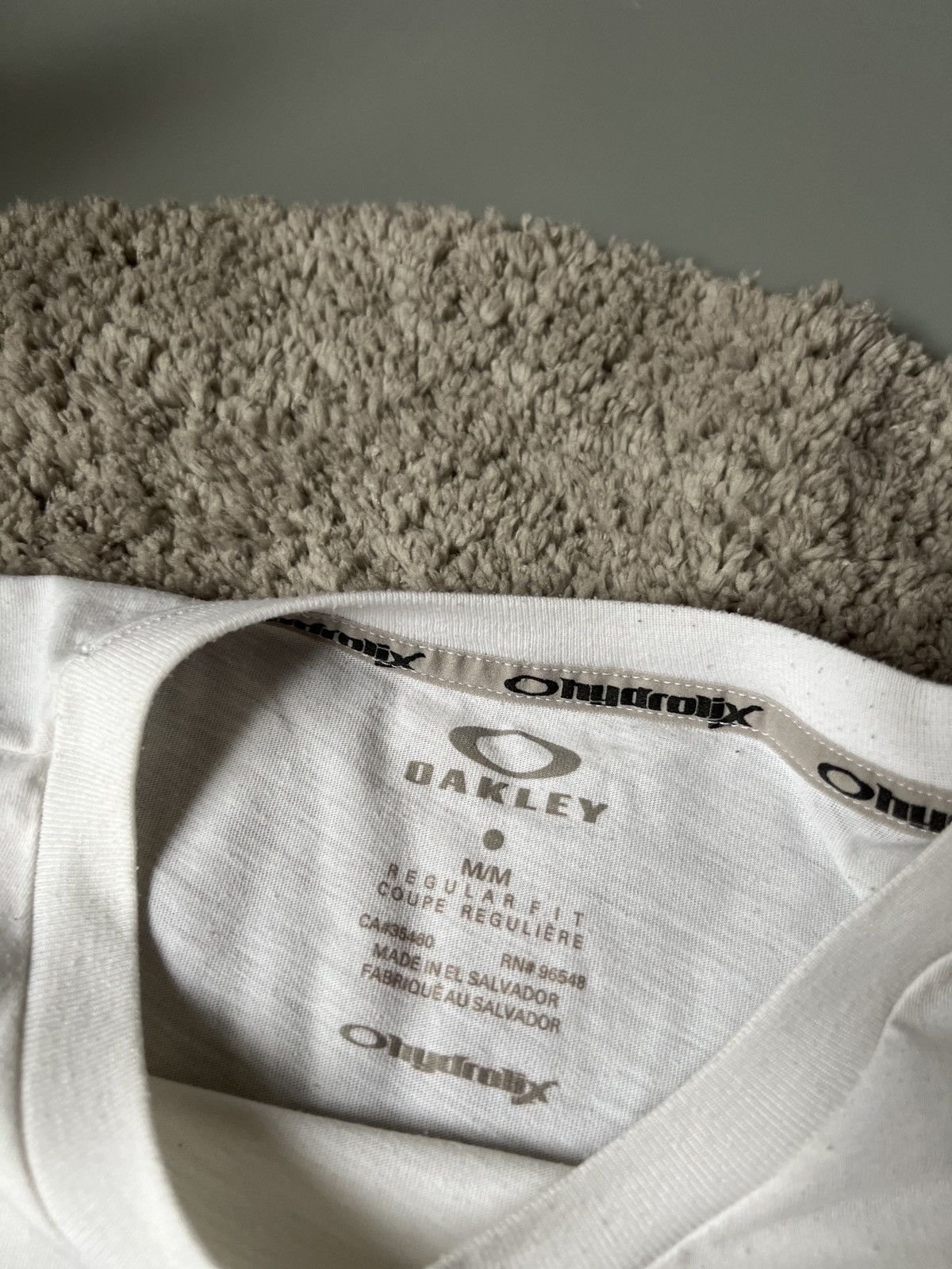 Oakley × Vintage Vintage Oakley White T-shirt Size US M / EU 48-50 / 2 - 5 Thumbnail