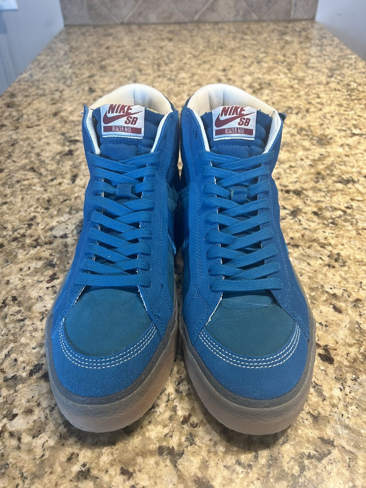 Nike Nike ZOOM BLAZER MID PREMIUM PLUS SB ‘TEAL GUM’ Size US 10.5 / EU 43-44 - 5 Thumbnail