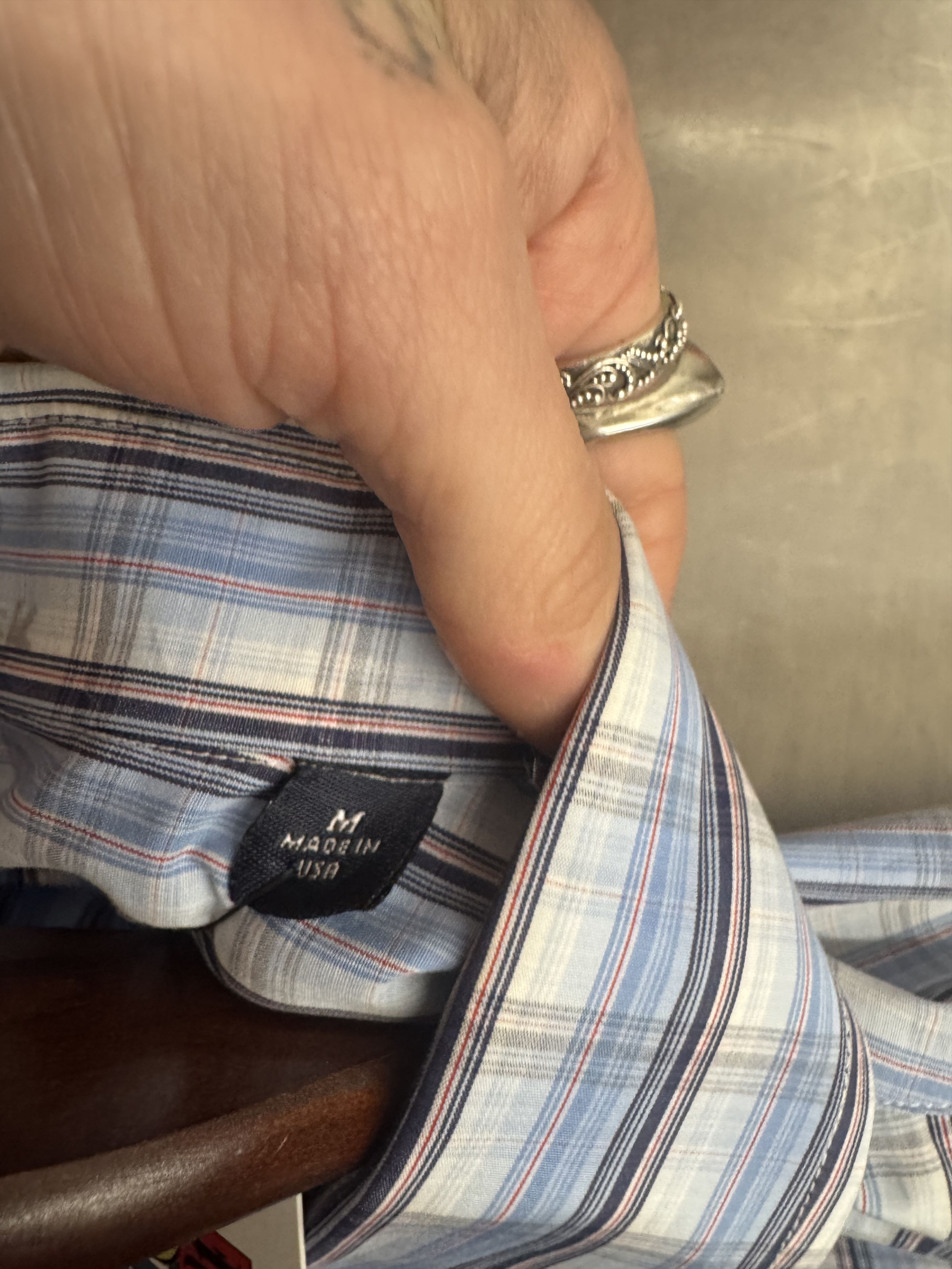 Burberry Vintage Burberry Button Up Size US M / EU 48-50 / 2 - 4 Thumbnail