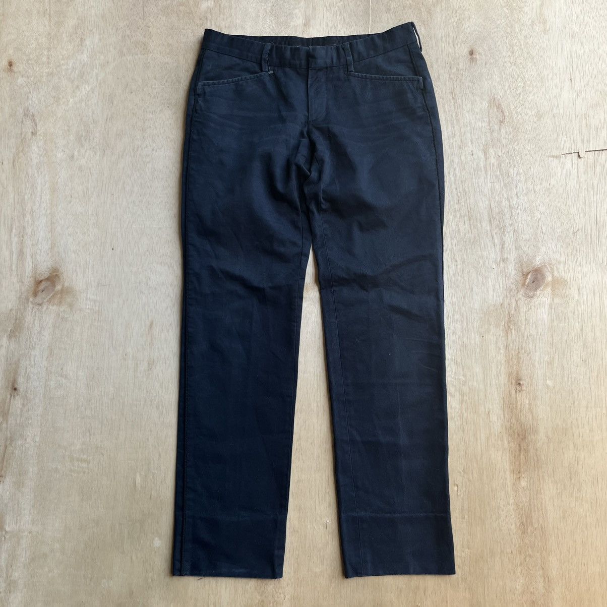 Gucci GUCCI DARK BLUE ITALIAN CHINOS PANTS Size US 30 / EU 46 - 1 Thumbnail