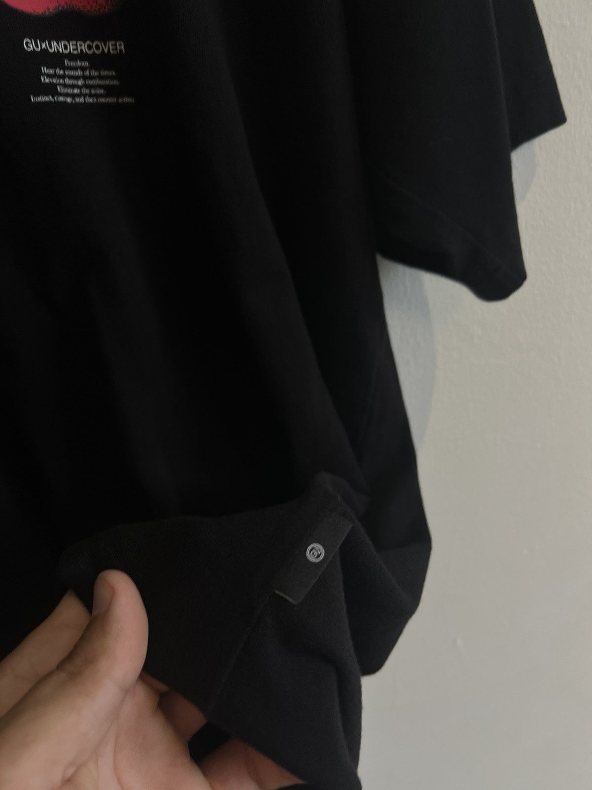 GU × Undercover UNDERCOVER X GU RARE APPLE LOGO TEE Y2K Size US L / EU 52-54 / 3 - 5 Thumbnail