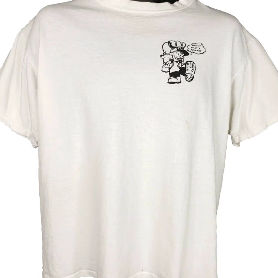 Vintage VINTAGE Christian Reach Workcamps T Shirt Mens Size Large 90s 1995 Made In USA Size US L / EU 52-54 / 3 - 3 Thumbnail