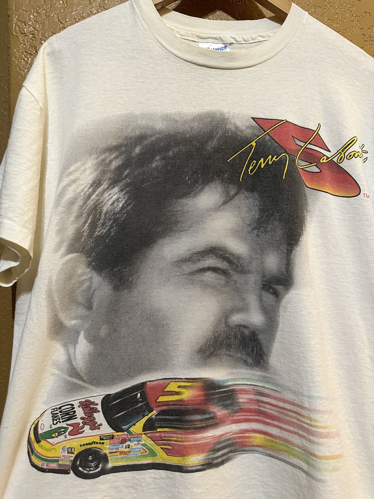 NASCAR × Vintage Vintage 1996 NASCAR Kellogg’s Cereal T Shirt Large Size US L / EU 52-54 / 3 - 3 Thumbnail