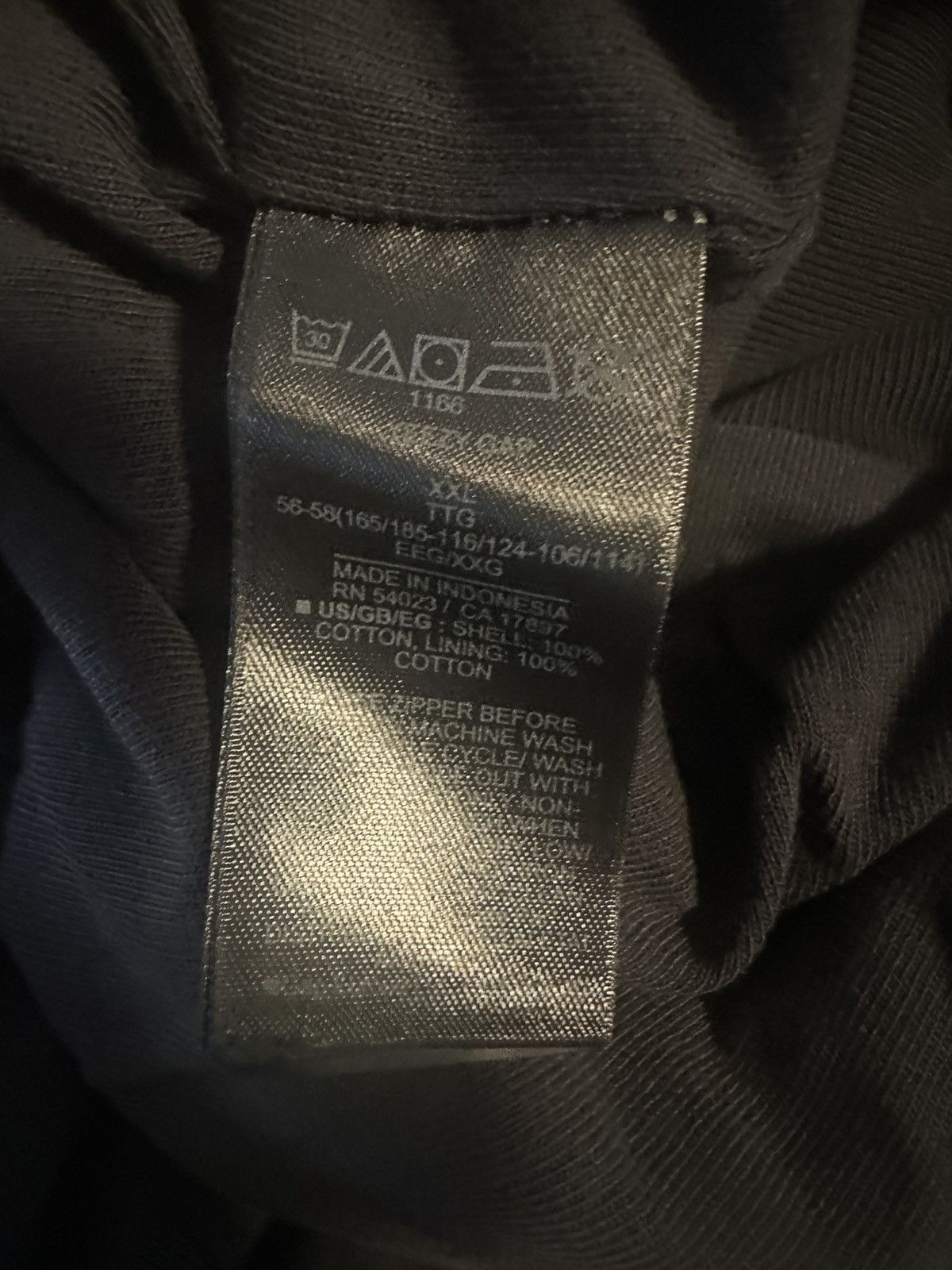 Gap Yeezy gap zip up hoodie black size xxl Size US XXL / EU 58 / 5 - 4 Thumbnail