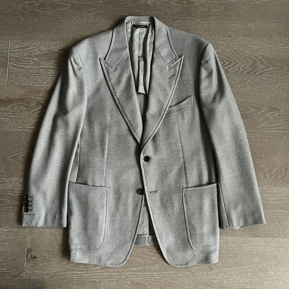Tom Ford Wool Sport Coat Blazer Peak Lapel 54R Size 54R - 1 Thumbnail