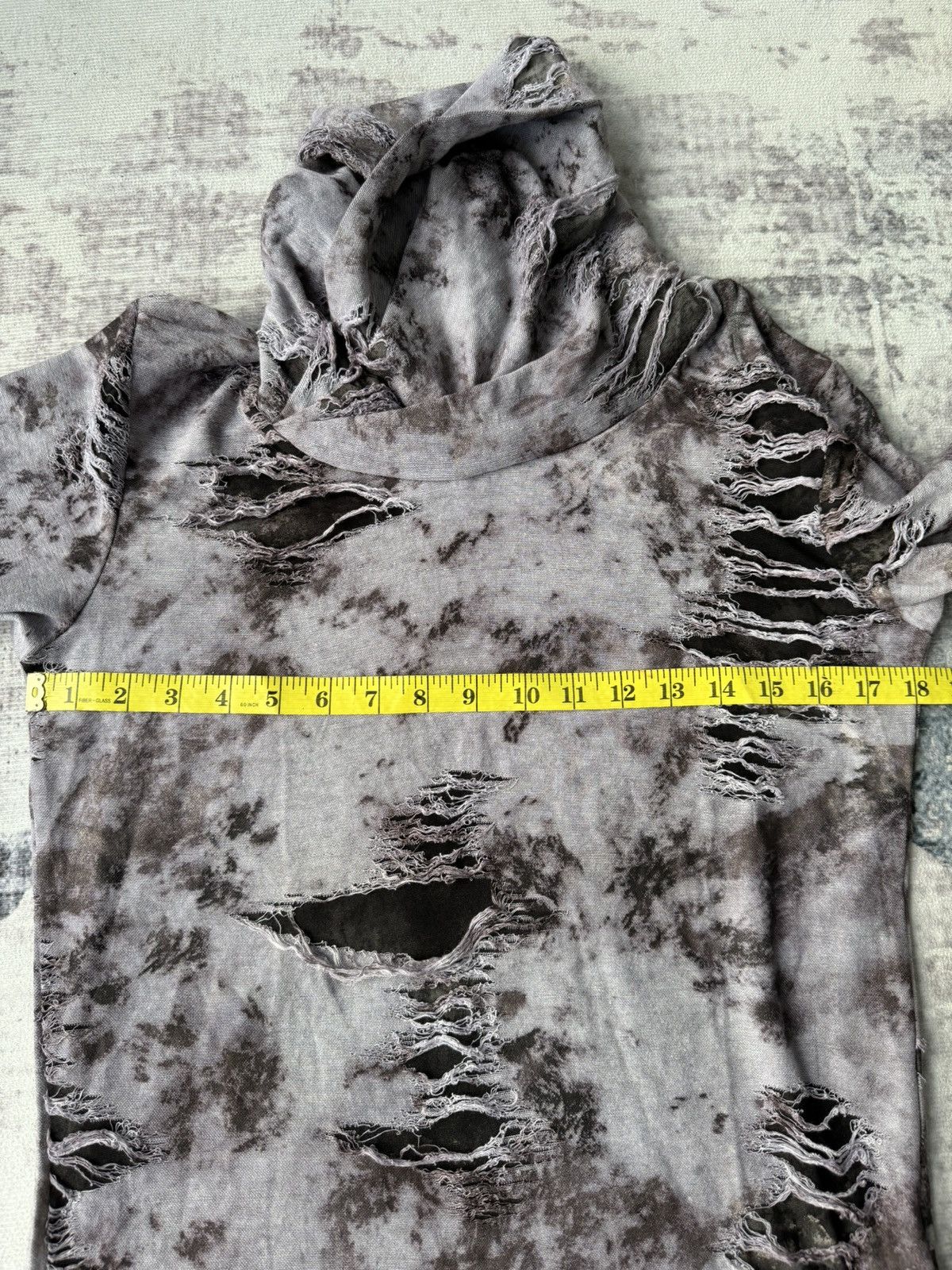 Tornado Mart Tornado Mart Japan Distressed Turtle Neck Longsleeve Size US M / EU 48-50 / 2 - 18 Thumbnail