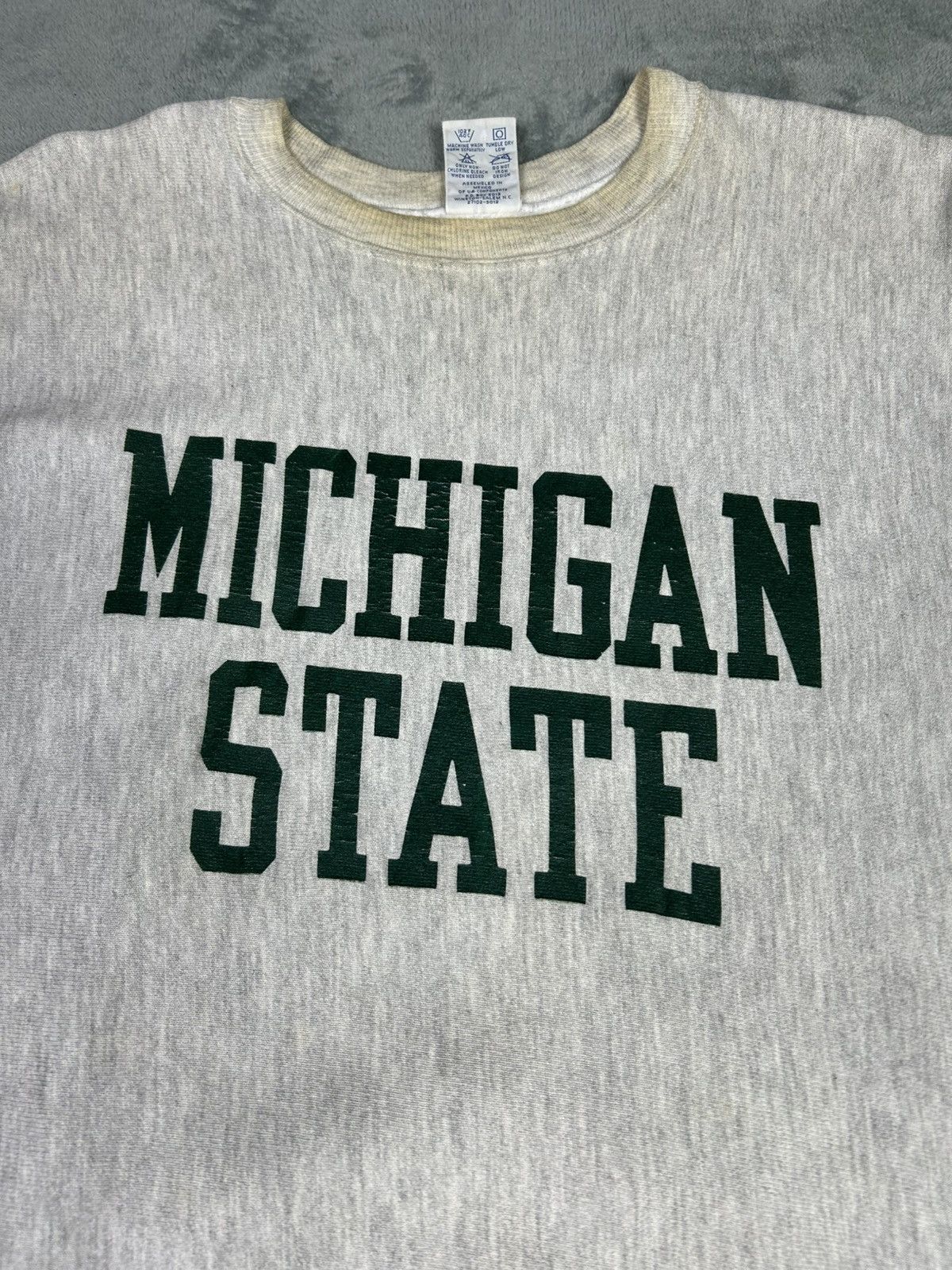 Champion Vintage Champion Reverse Weave Michigan State Size US L / EU 52-54 / 3 - 2 Thumbnail