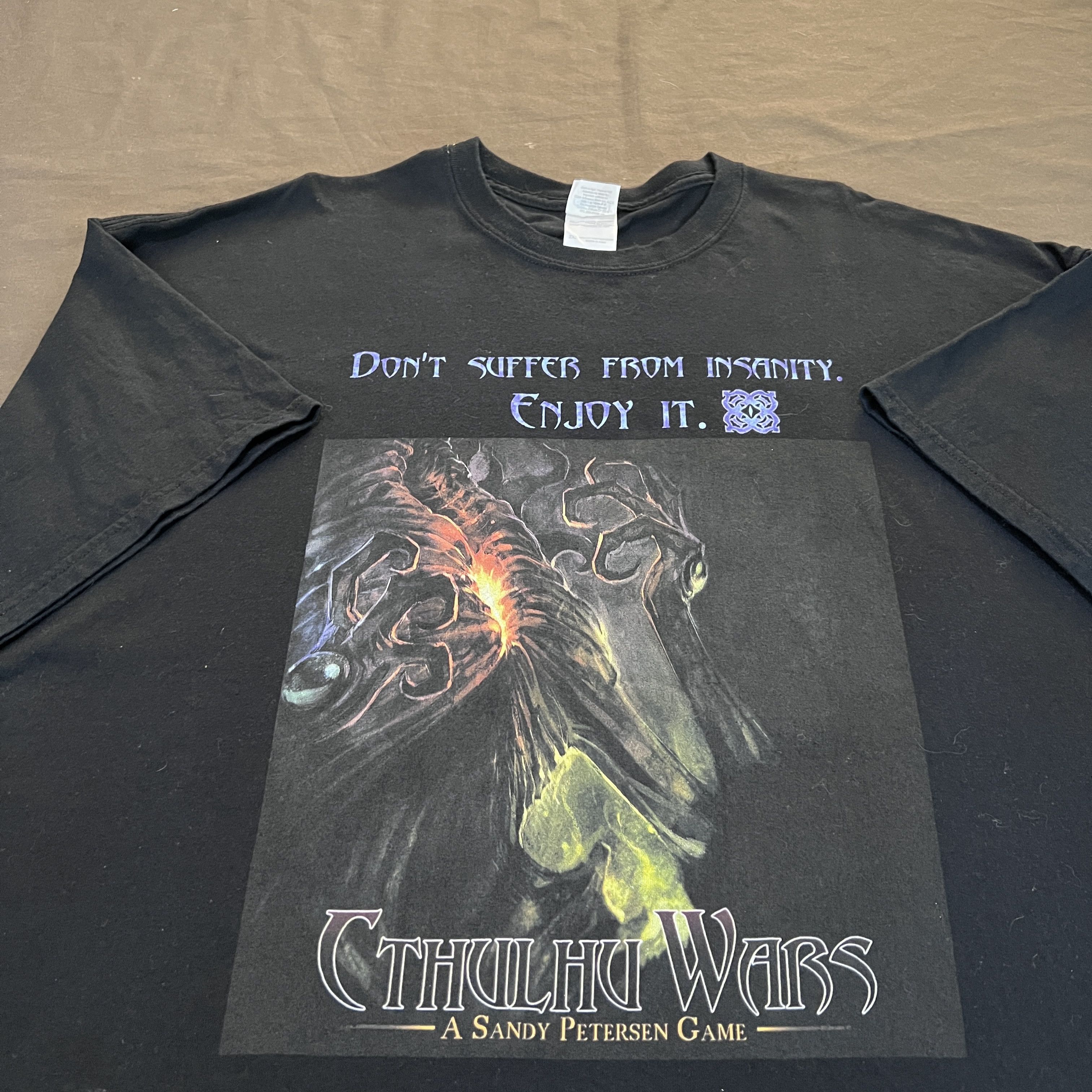 Vintage Vintage Y2K Cthulhu Wars Sandy Petersen Game Promo Tee 2XL Size US XXL / EU 58 / 5 - 1 Thumbnail