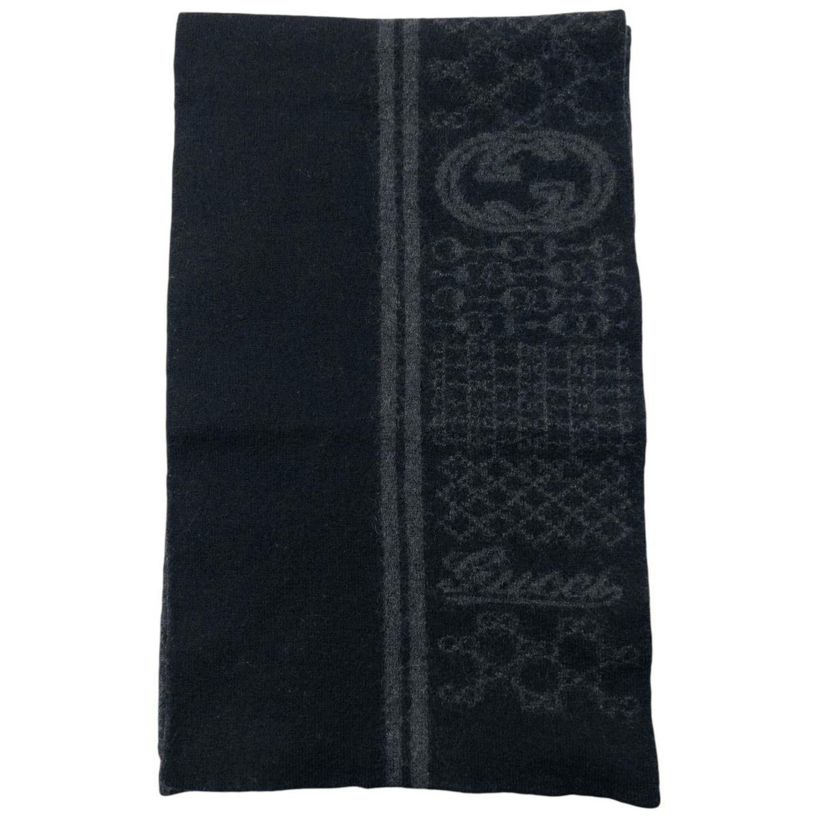 Gucci Vintage 2000s Gucci Wool Scarf Size ONE SIZE - 1 Thumbnail