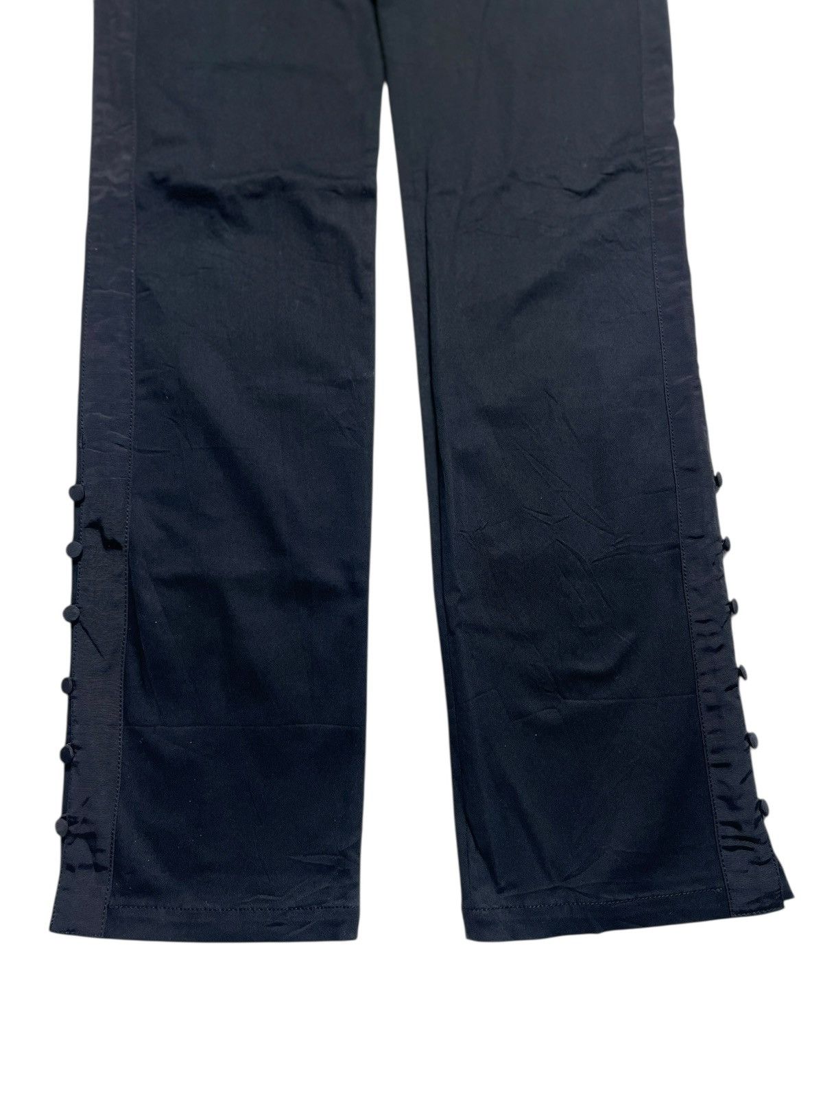 Emporio Armani Emporio Armani - Side Button Split Trousers Size 31" - 2 Thumbnail