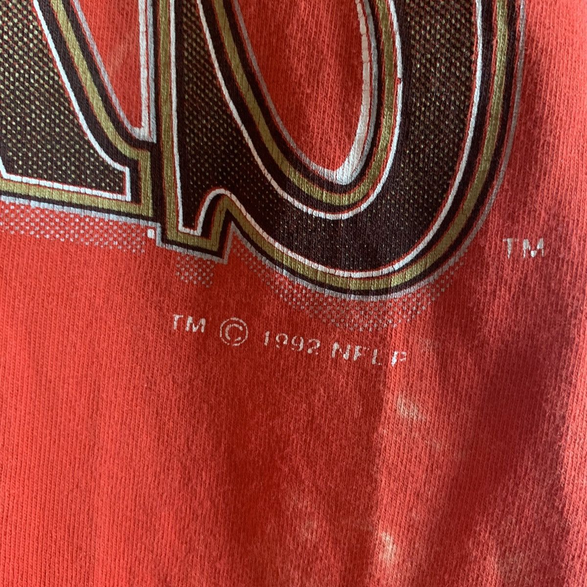 NFL × Vintage Vintage 90s San Francisco 49ers Football T Shirt 1992 Logo 7 Size US M / EU 48-50 / 2 - 4 Thumbnail