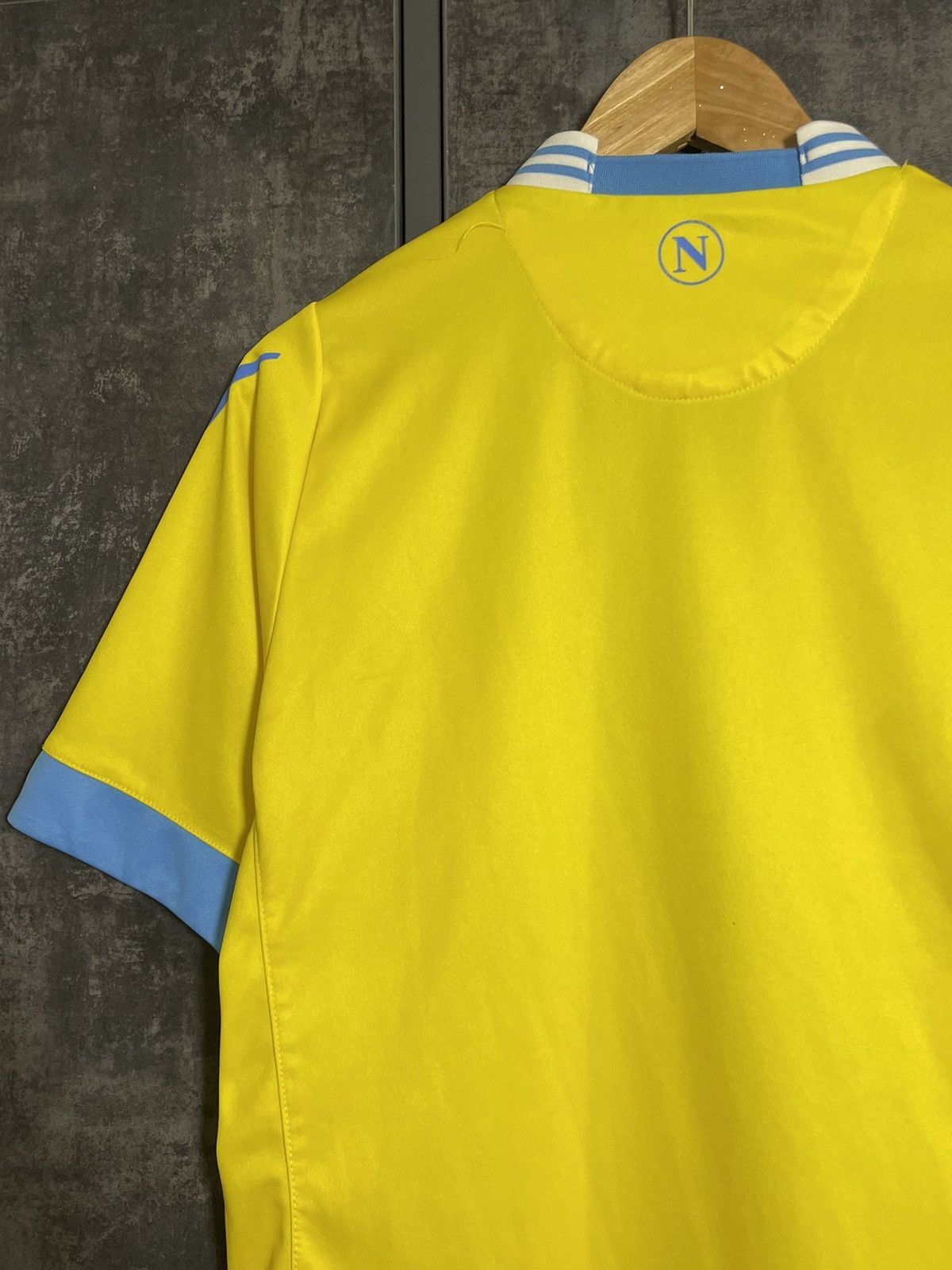 Vintage Vintage Napoli Third 2014 Kit Soccer Jersey Rare Macron Size US M / EU 48-50 / 2 - 12 Thumbnail