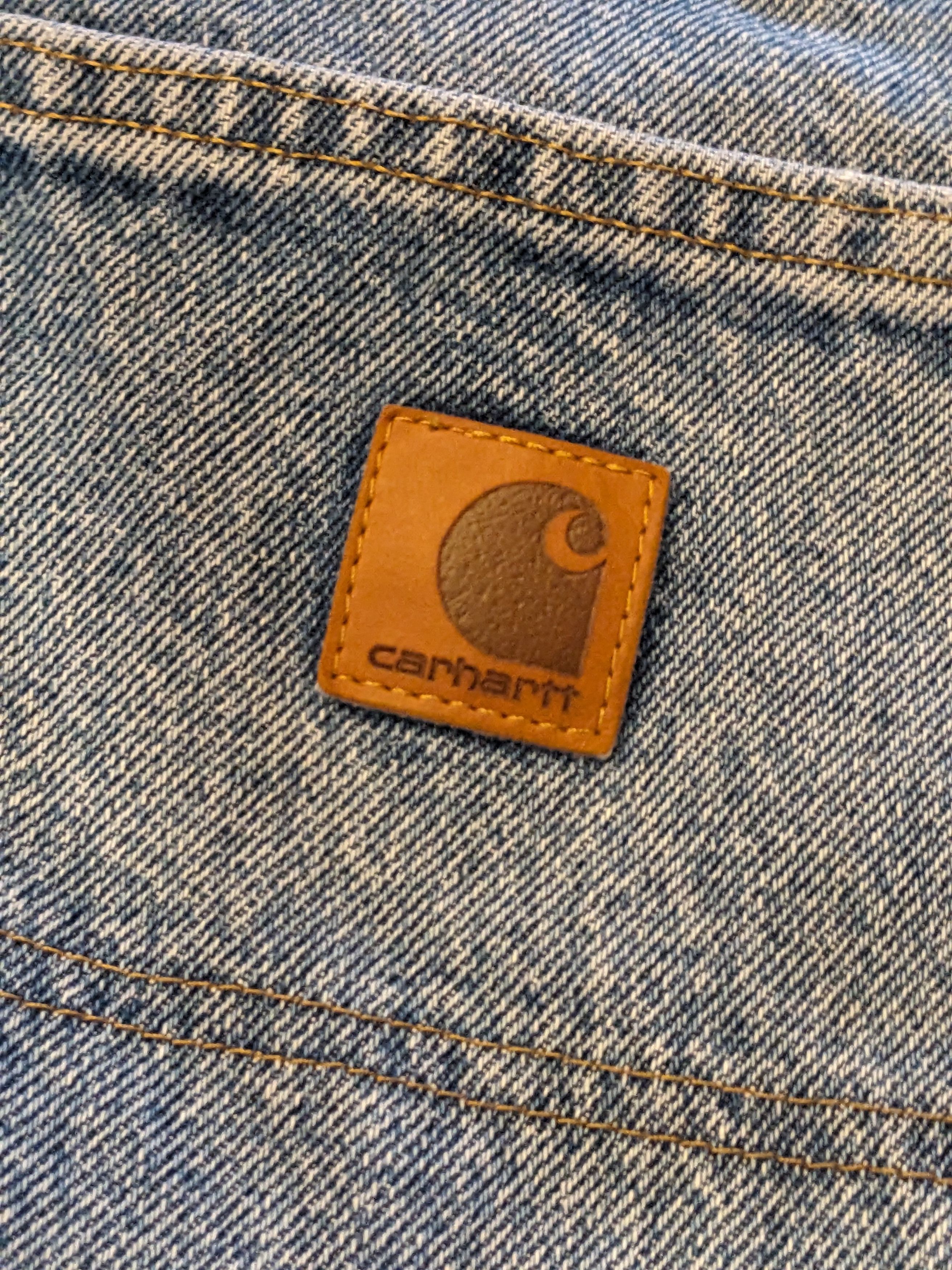Carhartt × Vintage Vintage Carhartt B237 DST Original Fit 38 x 30 Denim Jeans Size US 38 / EU 54 - 2 Thumbnail