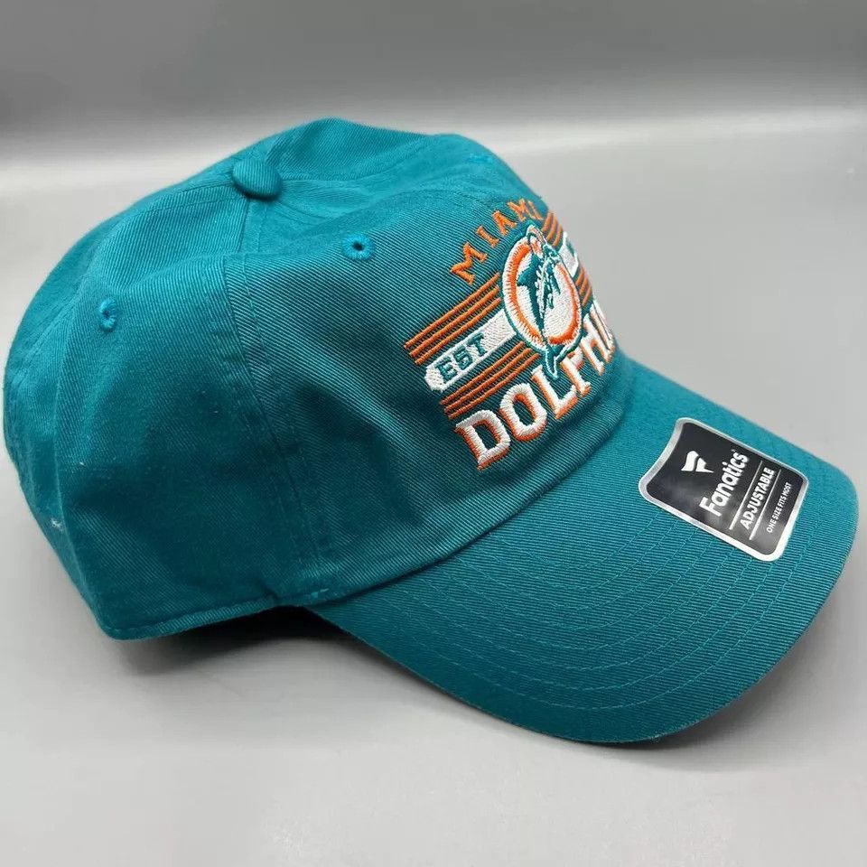 Other Miami Dolphins Hat Men Blue Fanatics NFL Strap Back Cap Size ONE SIZE - 3 Thumbnail