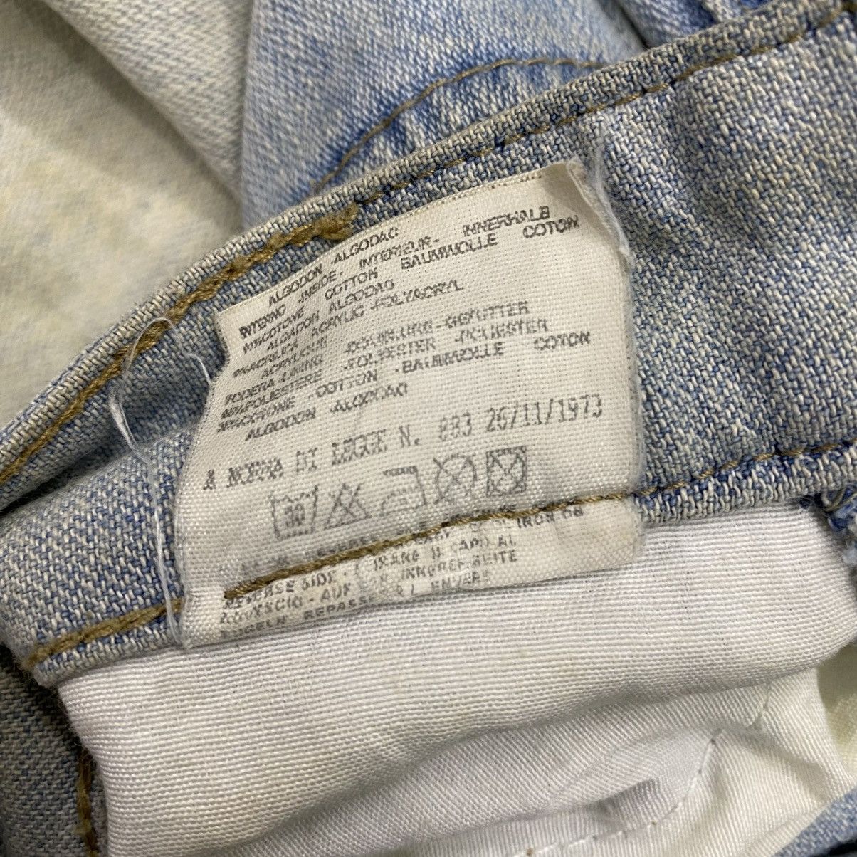 Dolce & Gabbana Vintage AW05 Dolce Gabbana Distressed Poem Flare Jeans Punk Size US 33 - 10 Thumbnail