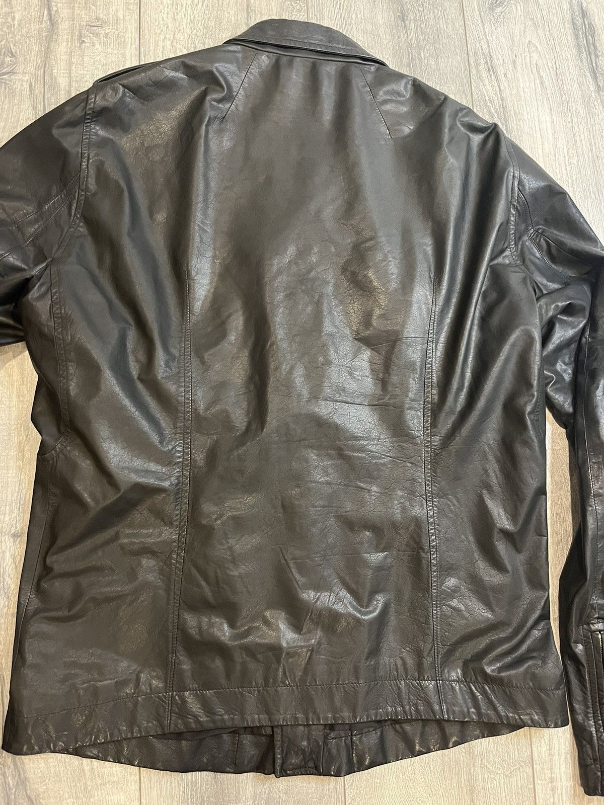Rick Owens Rick Owen’s black calf leather jacket. Size 54 Size US L / EU 52-54 / 3 - 20 Thumbnail