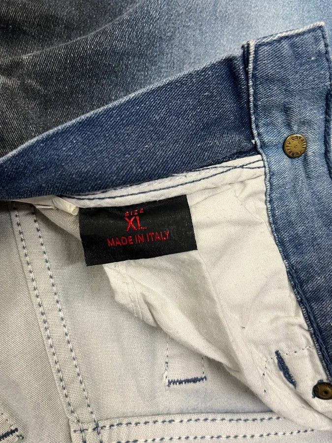 Designer × Roberto Cavalli × Vintage 2000s Roberto Cavalli Blue Gradient Pants Size US 30 / EU 46 - 10 Thumbnail