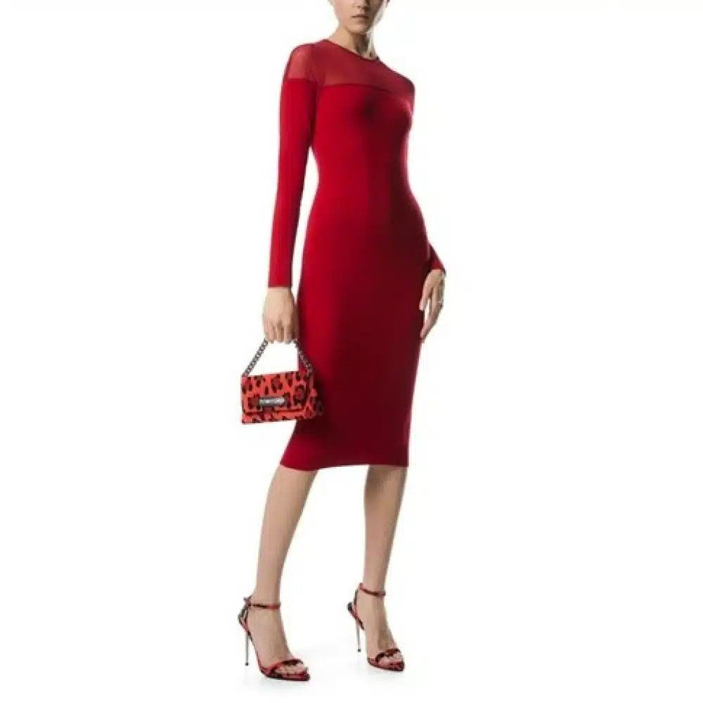 Tom Ford o1loc1c1124 L1487 Size: OS / Mini Bag in Red Black Size ONE SIZE - 3 Thumbnail