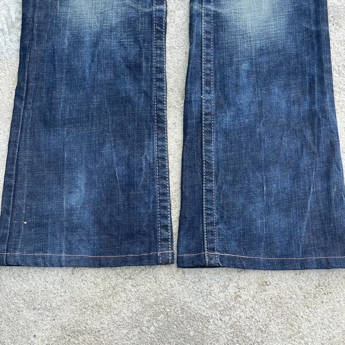 Japanese Brand “REDPEPPER DENIM” FLARE JEAN BOOTCUT SEDITIONARIES PANTS Size 27" / US 4 / IT 40 - 2 Thumbnail