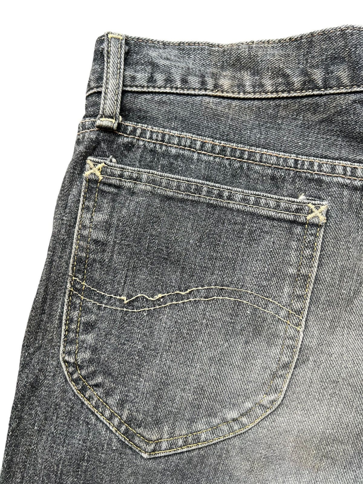 Lee Vintage Lee Rider Distressed Bootcut Flare Denim Jeans 34x31 Size US 34 / EU 50 - 9 Thumbnail