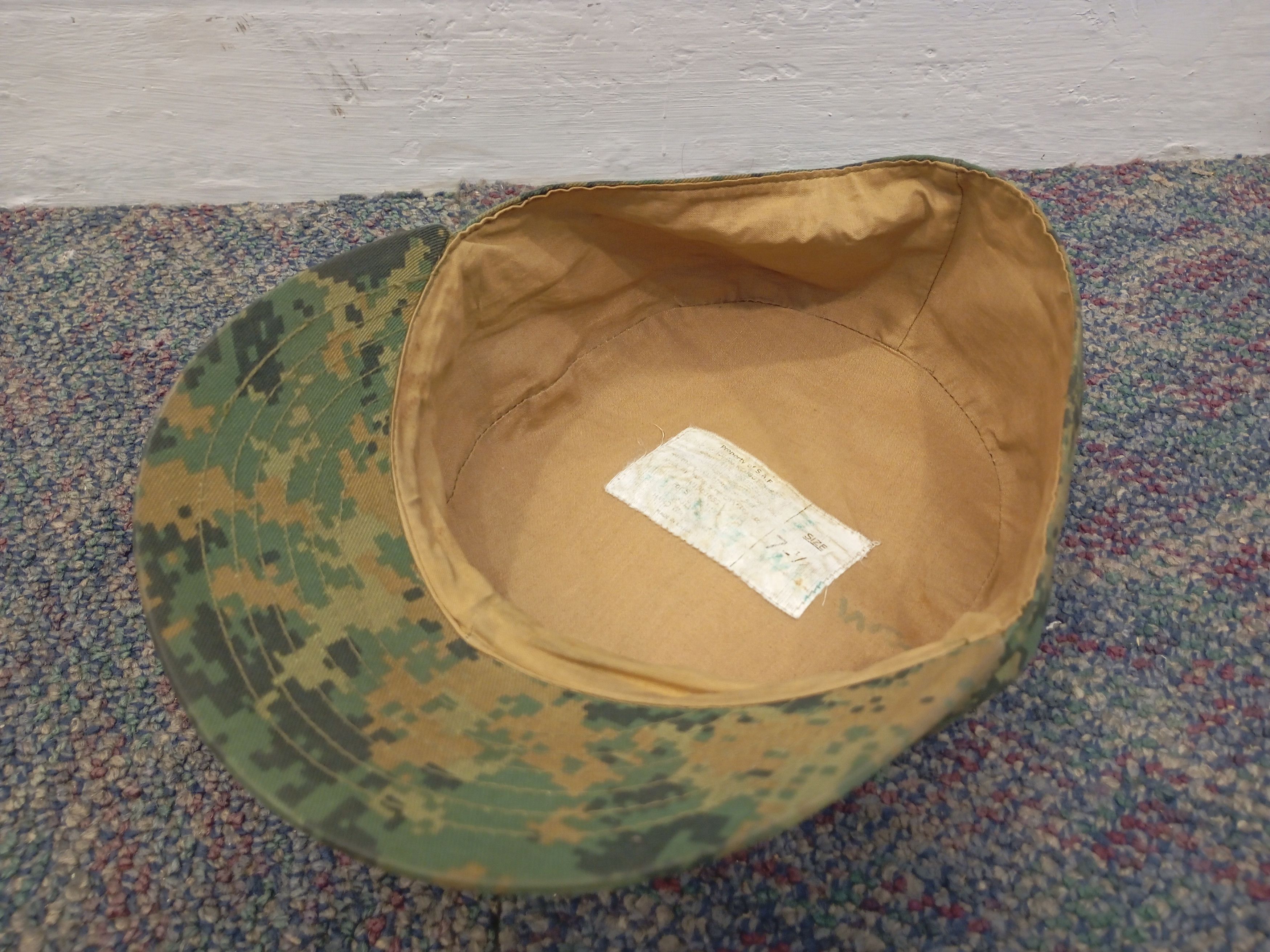 Vintage Vintage Military Hat Cap Size ONE SIZE - 5 Thumbnail