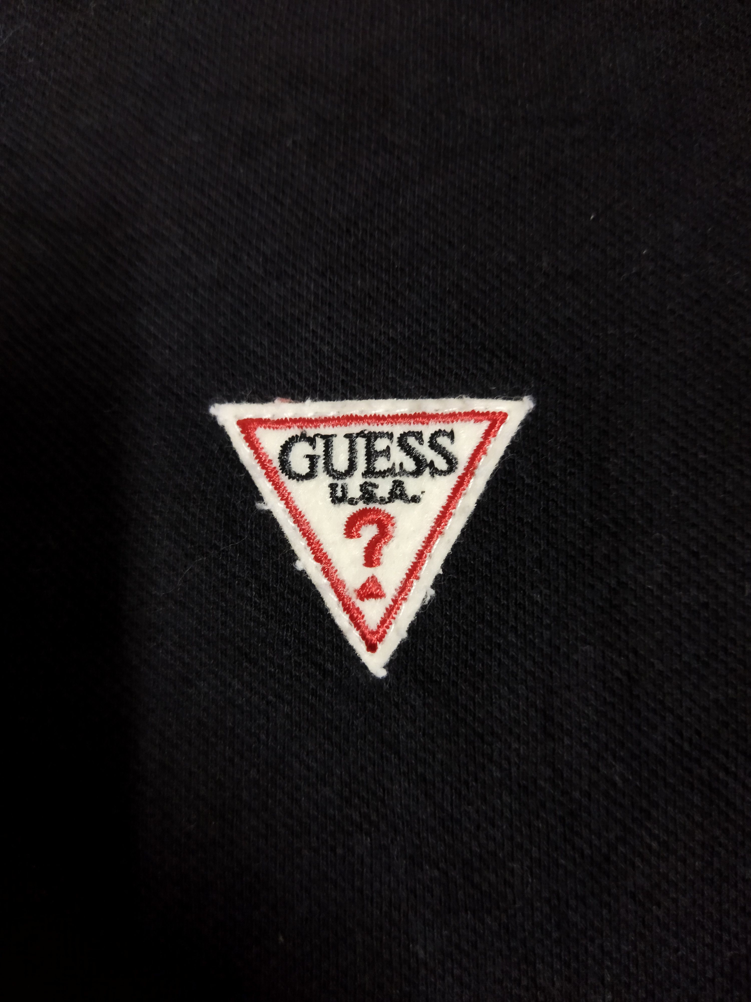 Guess Guess Half Zipper Polo Tee Size US L / EU 52-54 / 3 - 2 Thumbnail