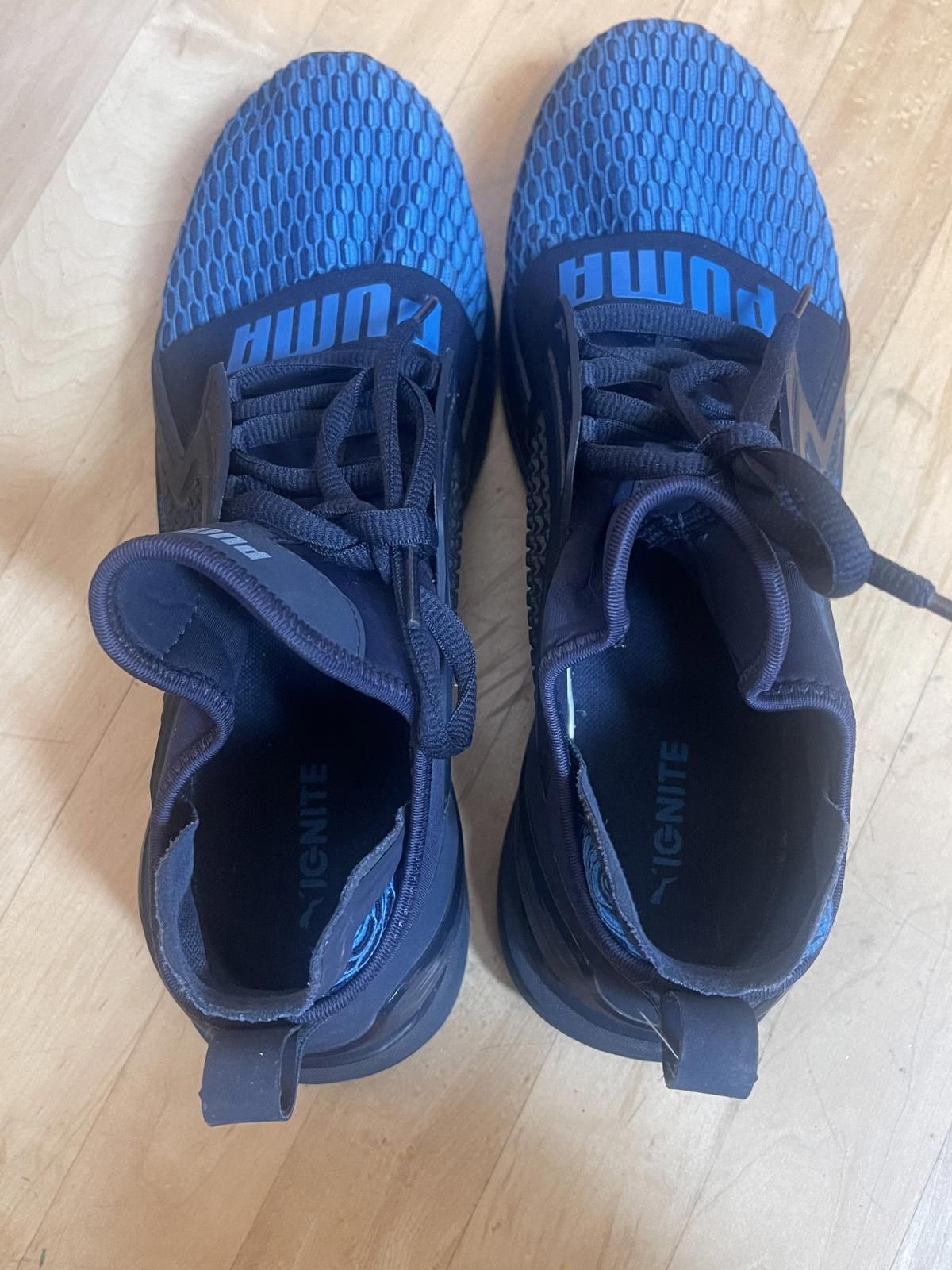 Puma Puma "Ignite Evoknit" Sneaker 11 US Mens Running Navy Blue Size US 11 / EU 44 - 6 Thumbnail