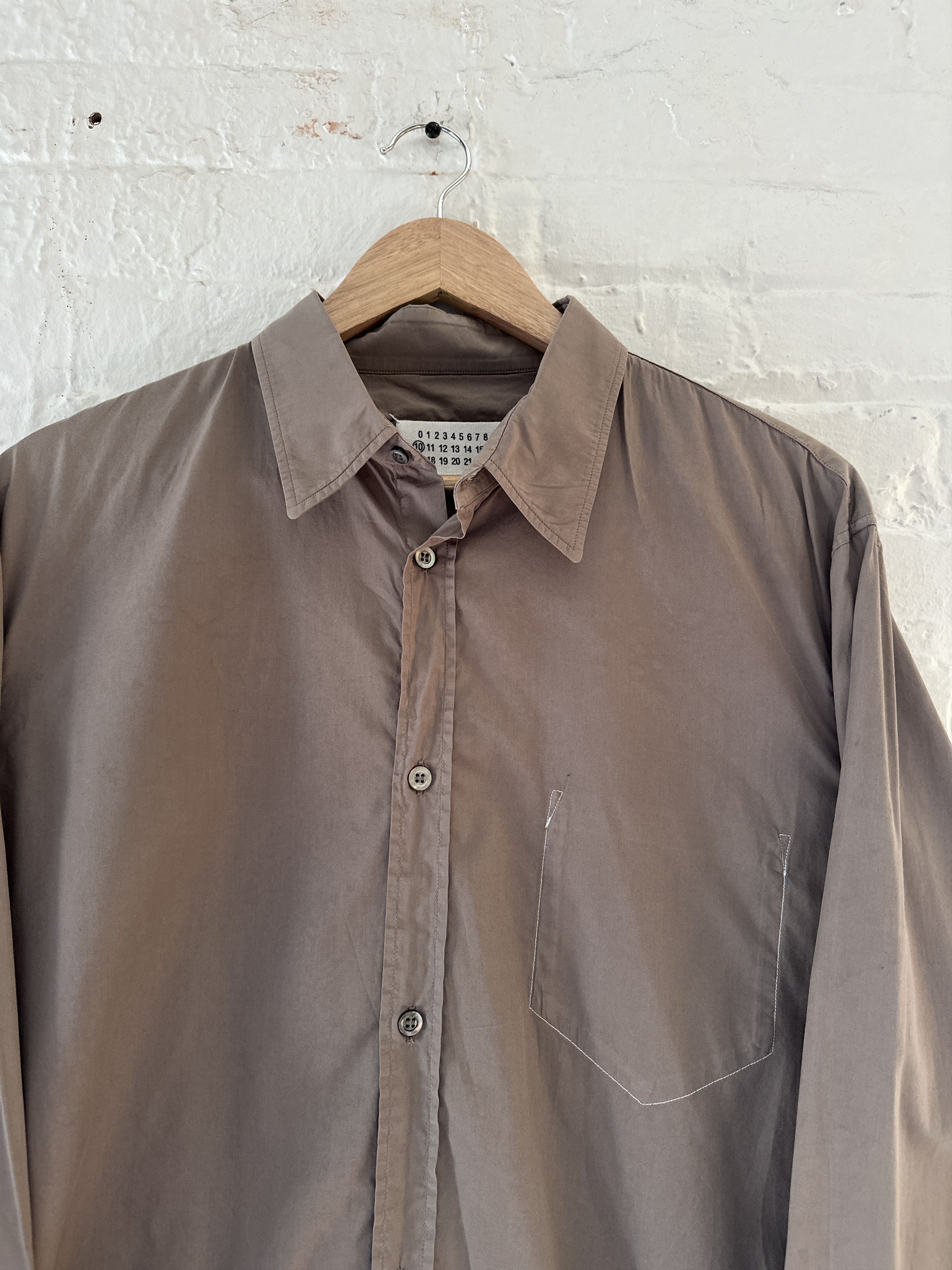 Maison Margiela Maison Margiela Button Up Shirt Size US XL / EU 56 / 4 - 2 Thumbnail